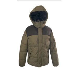 H&M Olive Green coat Men Small